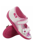 Bialy brokat L